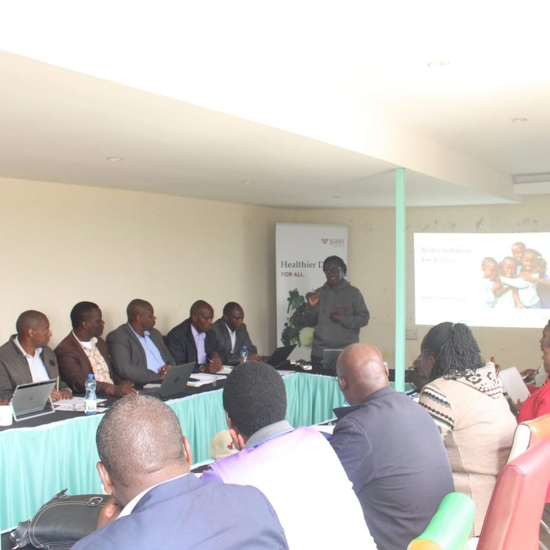 Consultations towards the establishment of Nyandarua’s inaugural food safety bill and policy 8