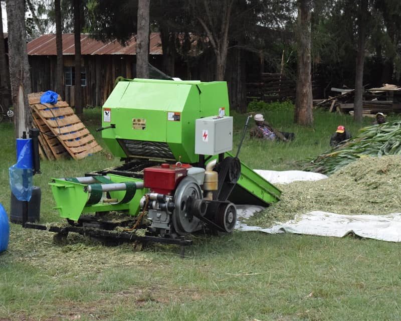 Issuance of a blower-enabled automatic chaff cutter 6