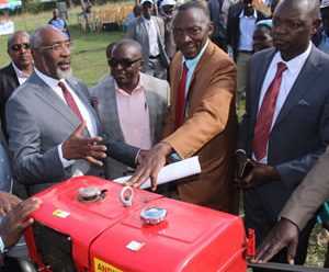 Issuance of a blower-enabled automatic chaff cutter and a hay baler