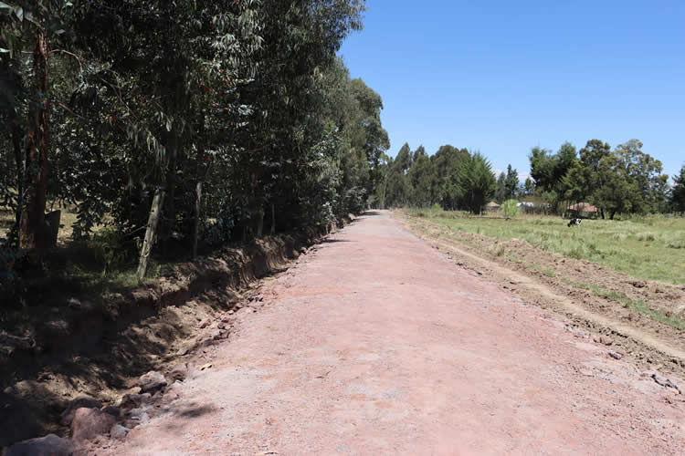Rehabilitates of feeder roads in Kipipiri Ward 2