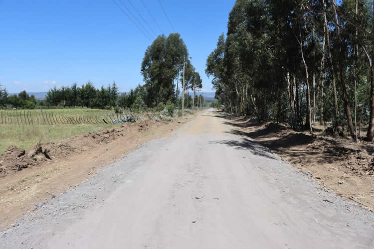 Rehabilitates of feeder roads in Kipipiri Ward 5