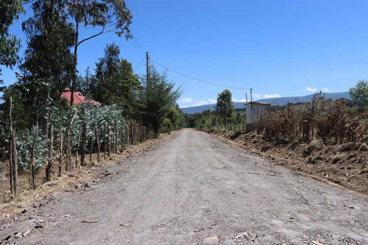 Rehabilitates of feeder roads in Kipipiri Ward 6