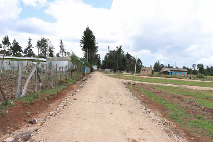Rehabilitation and maintenance the following feeder roads in Gatimu Ward 6