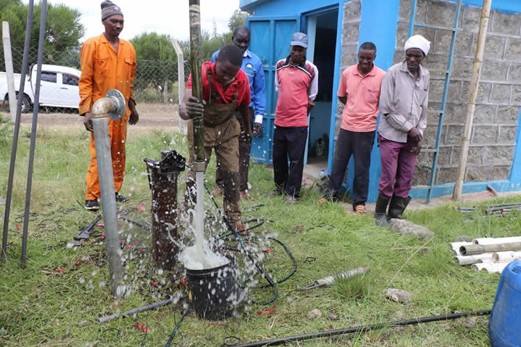 diagnostic assessment of Kandutura Primary School’s borehole pump 2