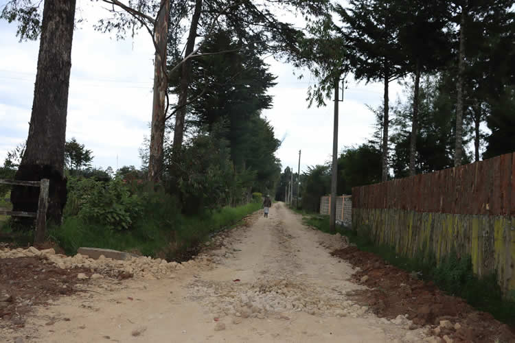 feeder roads in Njambini Ward 4b